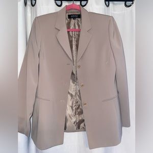 Kasper beige oversized blazer